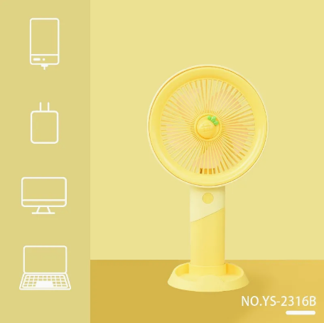 8.5* Inches Rechargeable Fruit Desktop Fan