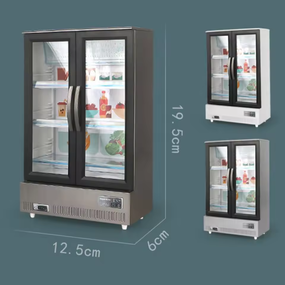 21Pcs Multi-functional Pretend Fridge With Light & Sound