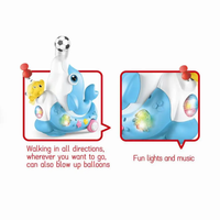Thumbnail for Electric Cute Ball Blowing Dolphin With Light & Music