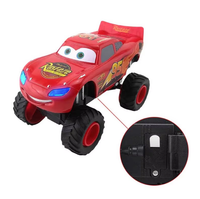 1Pc Diecast Disney Pixar Big Foot Car With Light & Music - Assortment