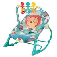 Infant To Toddler Animal Themed Baby Rocker