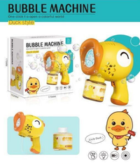 10 Holes Duck Style Colorful Bubble Gun