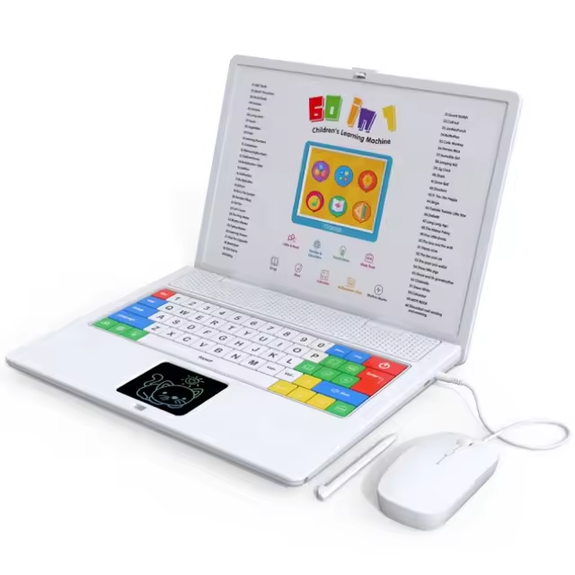Multi-functional 60 Activities Kids Learning Laptop