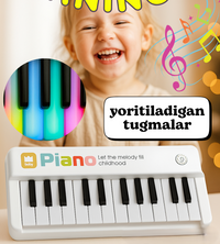 Kids Mini Musical Piano With Lights