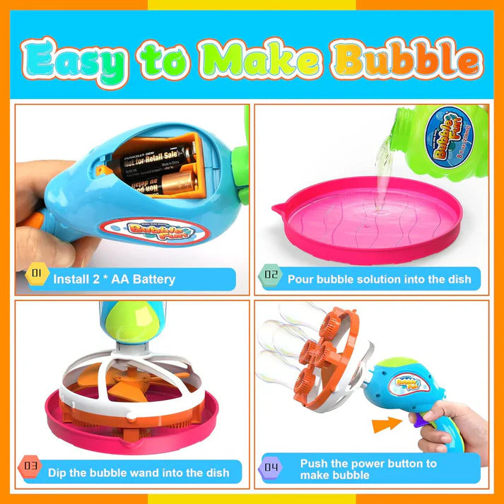 Cute Line Colorful Bobble Gun