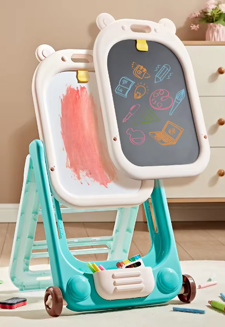 Multi-functional Bear Drawing Black & White Board