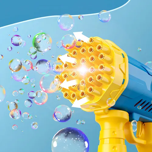 32 Holes Angel Colorful bubble Gun