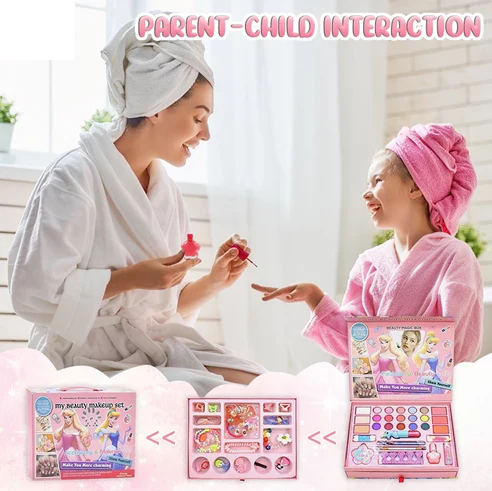 Realistic 2in1 Beauty Makeup Set For Girls