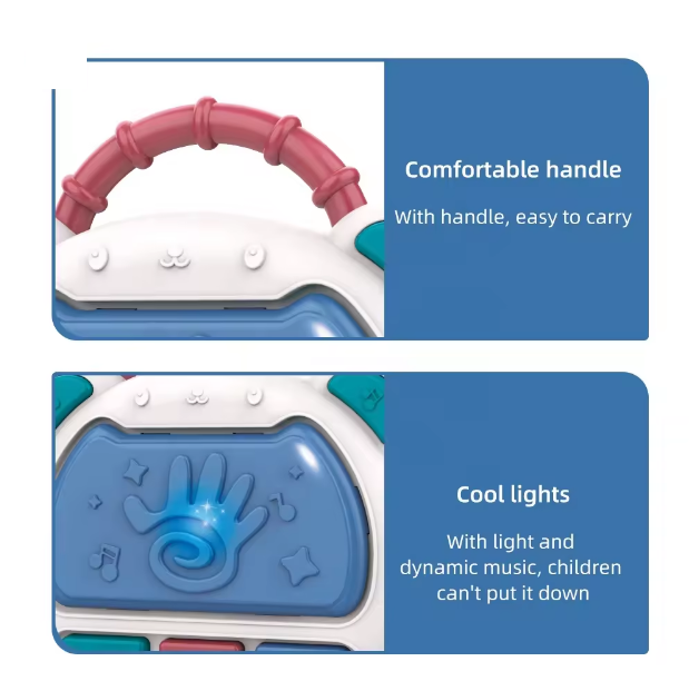 Baby Mini Musical Hand Clapping Drum With Lights