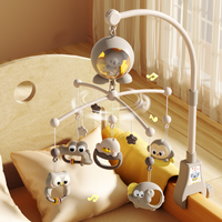 Remote Control Baby Rotating Hanging Bed Bell Toy