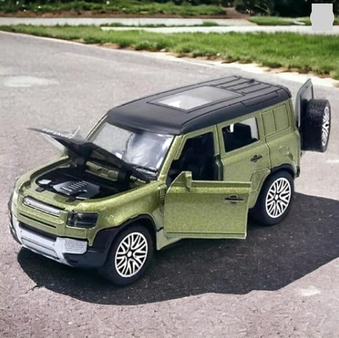 Diecast Mini Land Rover Defender Model Car - 1Pc