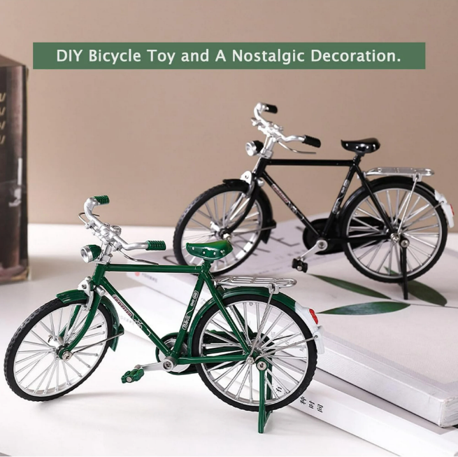 1:10 Diecast Classic Sohrab Bicycle With Accessories