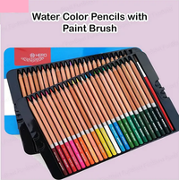 Thumbnail for 72Pcs Water Color Pencils Set With Tin Box