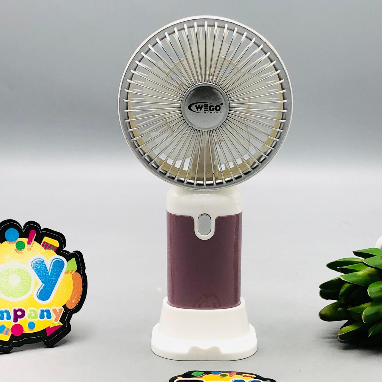 Mini Rechargeable 3 Wind Speed Handheld Fan