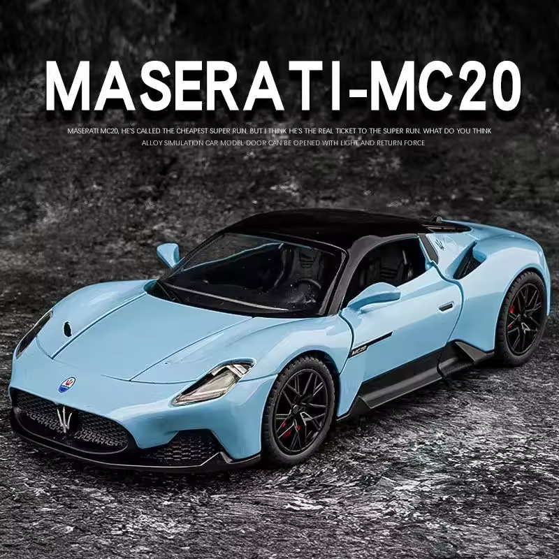 1:24 Diecast Maserati MC20 Convertible Model Car