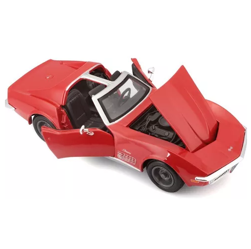 1:24 Maisto 1970 Chevrolet Corvette - Red