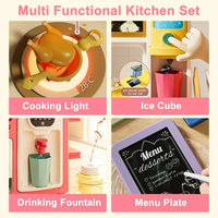 50Pcs Kids Pretend Chef Kitchen Set