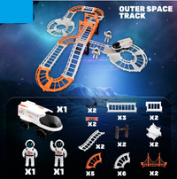 DIY Outer Space Rail Track Set