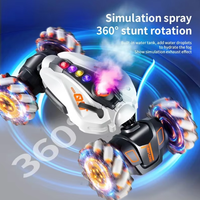 Remote & Gesture Controlled Spray Stunt Torsion Vehicle