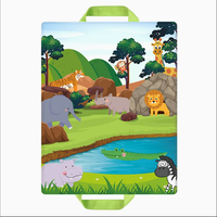 9Pcs Baby Soft Animal Toys With Storage Bag