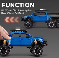 1:24 Diecast Ford Raptor F150 Camping Truck