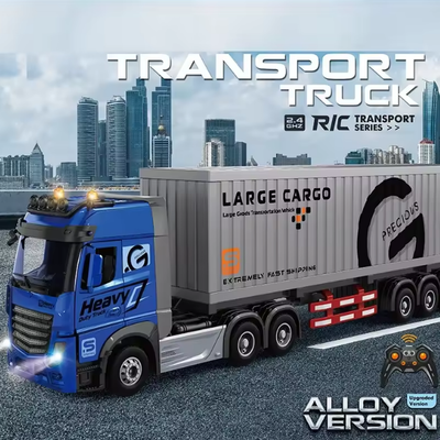 1:24 RC 2.4GHz Diecast Large Transport Truck