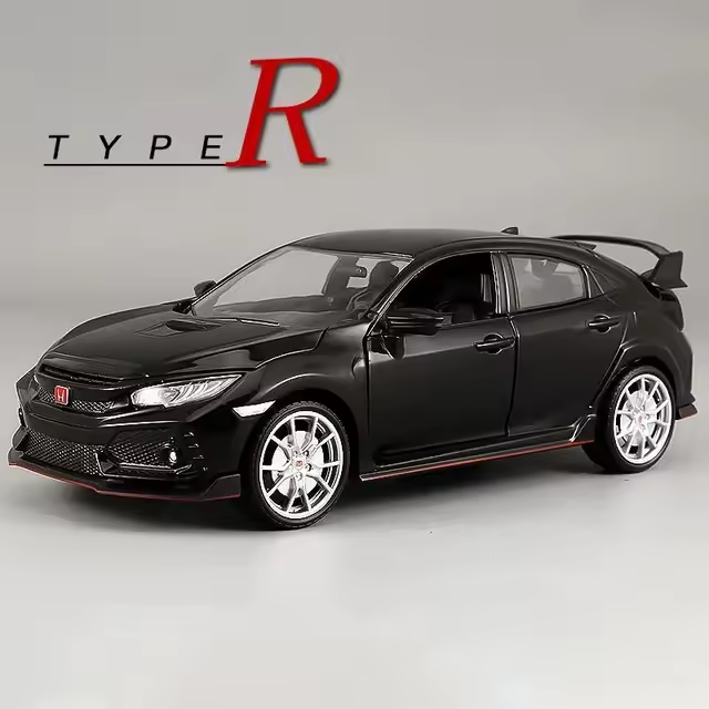 1:24 Diecast Honda Civic Type-R Model Car