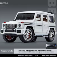 1:24 Diecast AMG G63 Model Car With Smoke