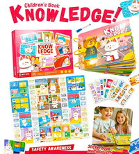 16in1 Montessori Safety Awareness Themed Busy Book