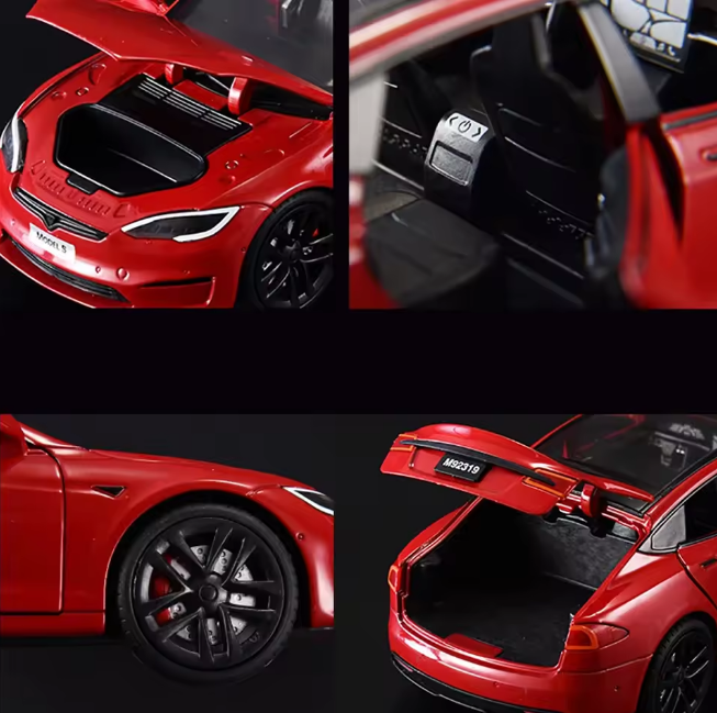 1:24 Diecast Tesla Model S Car