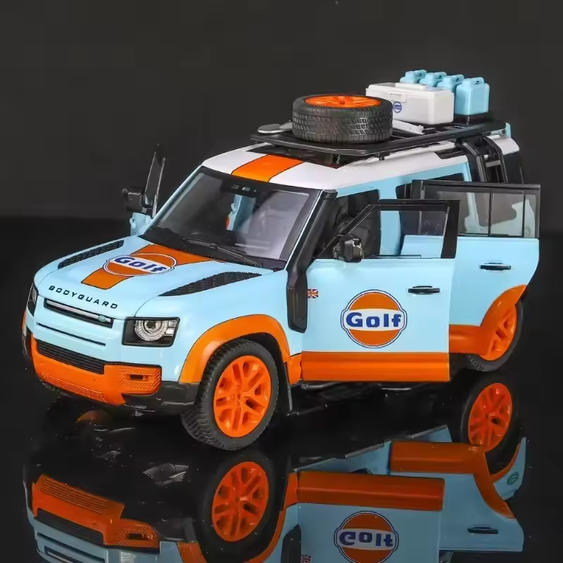 1:24 Diecast Land Rover Defender Modified Model