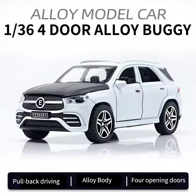 Diecast Mini Benz GLE 63 Model Car - 1Pc