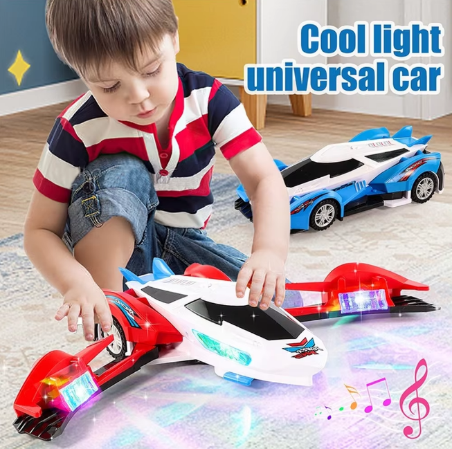 Electric Deformation Rotating Car With Light & Sound