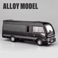 1:24 Diecast Toyota Coaster Bus Model
