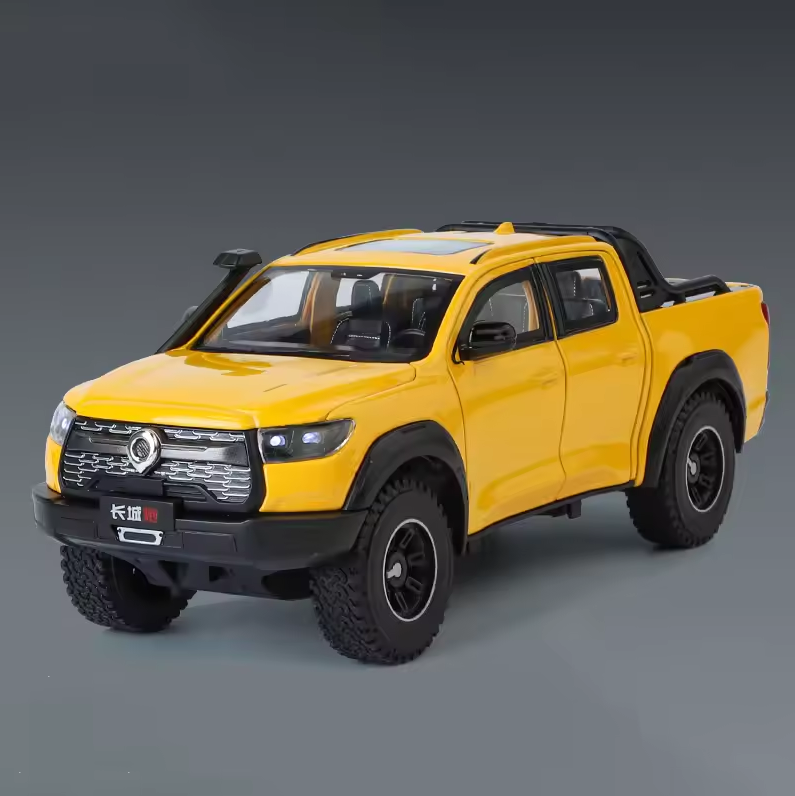 1:24 Diecast Great Wall Cannon Off-Road Pickup Truck