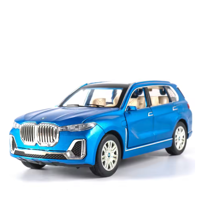 1:24 Diecast BMW X7 Model Car With Smoke