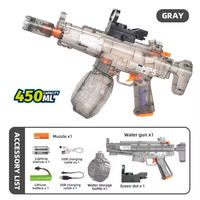 Electric MP5 Water Shooting Gun With Colorful Light Silencer