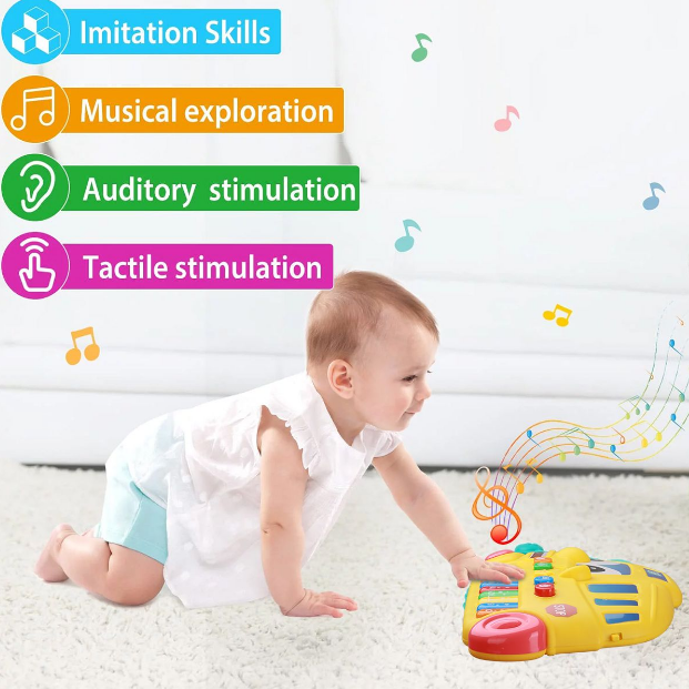 Cartoon Electronic Musical Piano Toy For Kids