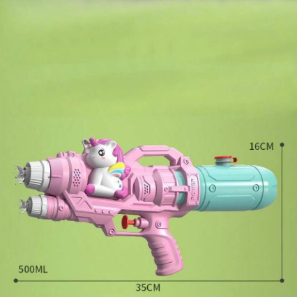 13* Inches Manual Dual Nozzle Unicorn Water Gun