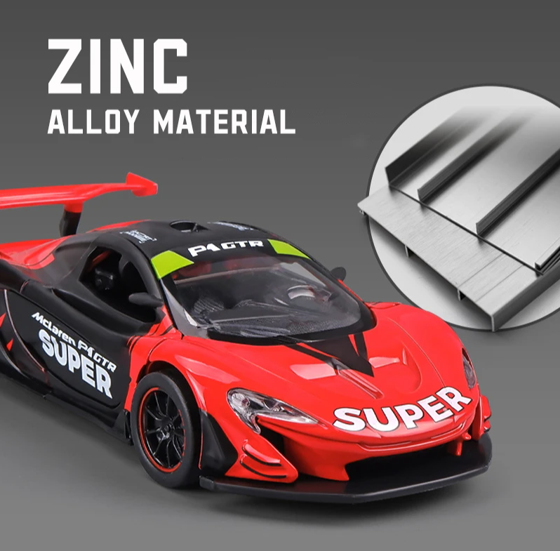 1:31 Diecast McLaren P1 GTR Official Licensed Model