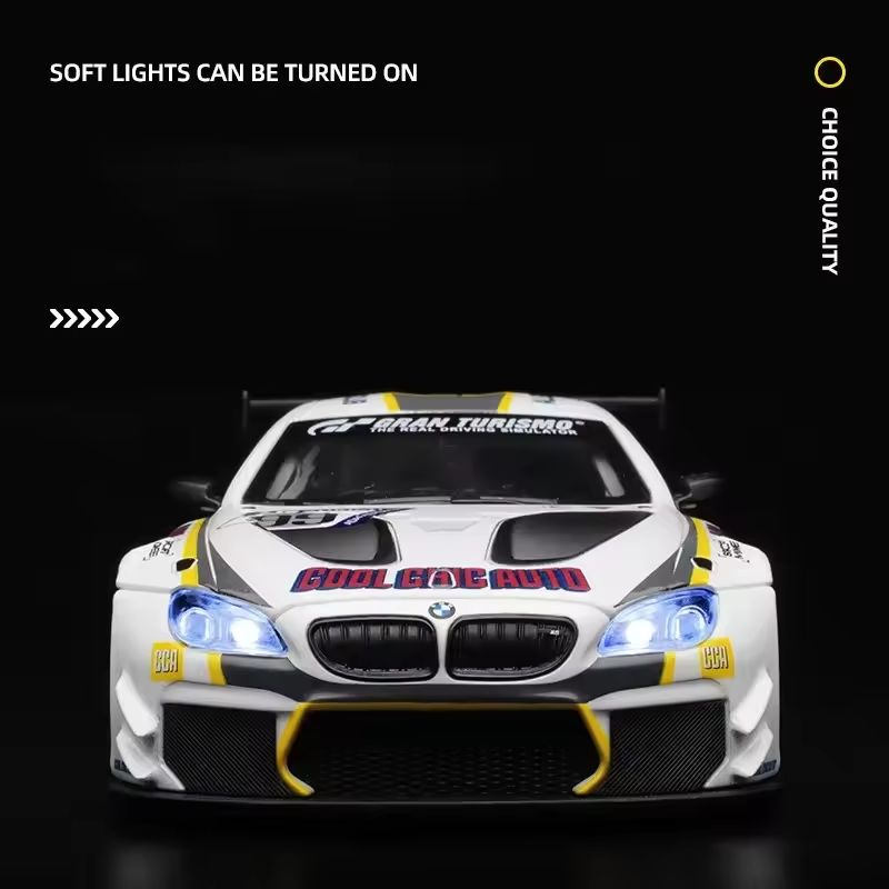 1:24 Diecast BMW M6 GT3 Official Licensed Model