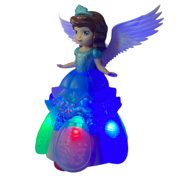 Beautiful Musical Rotating Princess With Wings