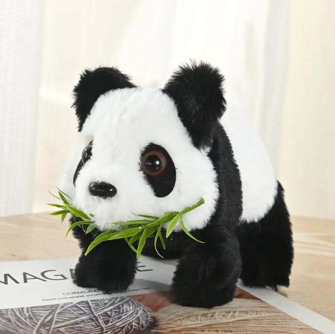 Cute Walking Plush Panda With Sound