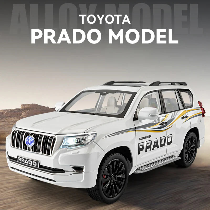 1:18 Diecast Toyota Land Cruiser Prado TX Model Car