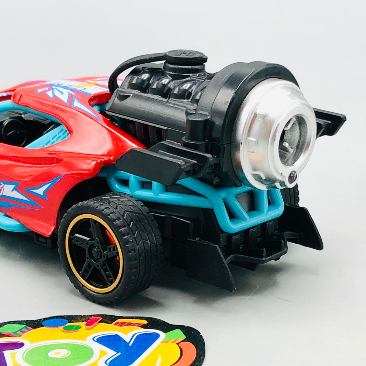 Mini ABS Pullback Car With Smoke - 1Pc