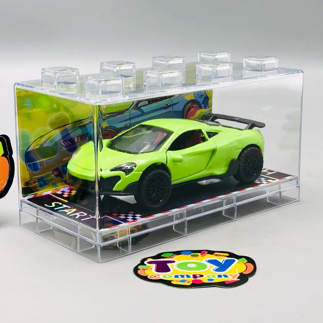 1:64 Diecast McLaren With Acrylic Display Box - Green