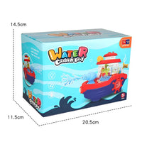 Transparent Water Cannon Boat With Light & Music