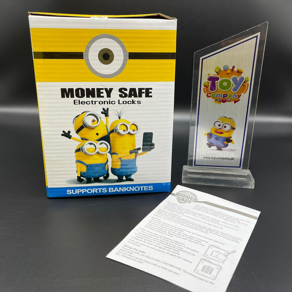 Piggy Bank Money Safe ATM - Minions