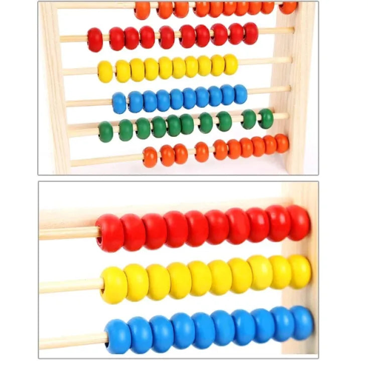 Wooden Abacus Montessori Calculation Beads