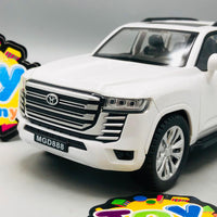 1Pc ABS Toyota Land Cruiser Model With Light & Sound